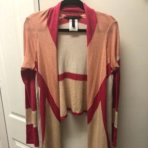 BCBG wrap cardigan small